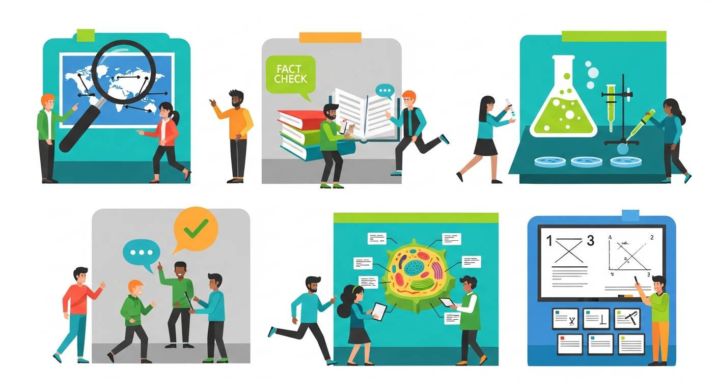 Fake-News-Rallye: Spielerische Stationen im Klassenzimmer